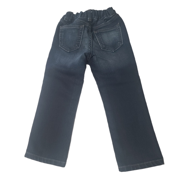 3T Boys Jumping Bean Jeans Med Wash Adjustable Waist Straight Leg Jeans - Picture 2 of 5